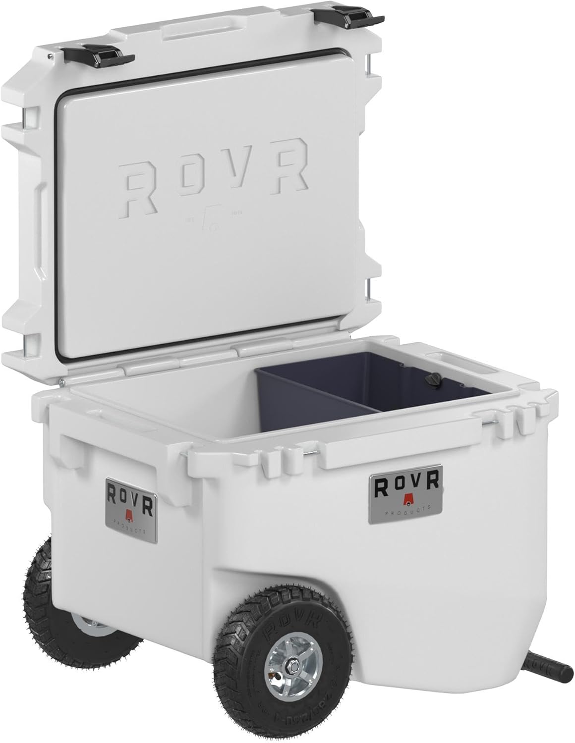 RovR Hard Cooler – Heavy Duty Insulated Cooler Box for Camping, Beach, Travel, Tailgating, Fishing, and Parties, Powder