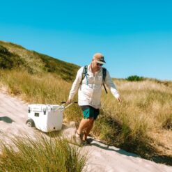 RovR Hard Cooler – Heavy Duty Insulated Cooler Box for Camping, Beach, Travel, Tailgating, Fishing, and Parties, Powder