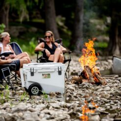 RovR Hard Cooler – Heavy Duty Insulated Cooler Box for Camping, Beach, Travel, Tailgating, Fishing, and Parties, Powder