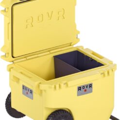 RovR Hard Cooler – Heavy Duty Insulated Cooler Box for Camping, Beach, Travel, Tailgating, Fishing, and Parties, Sunny Side