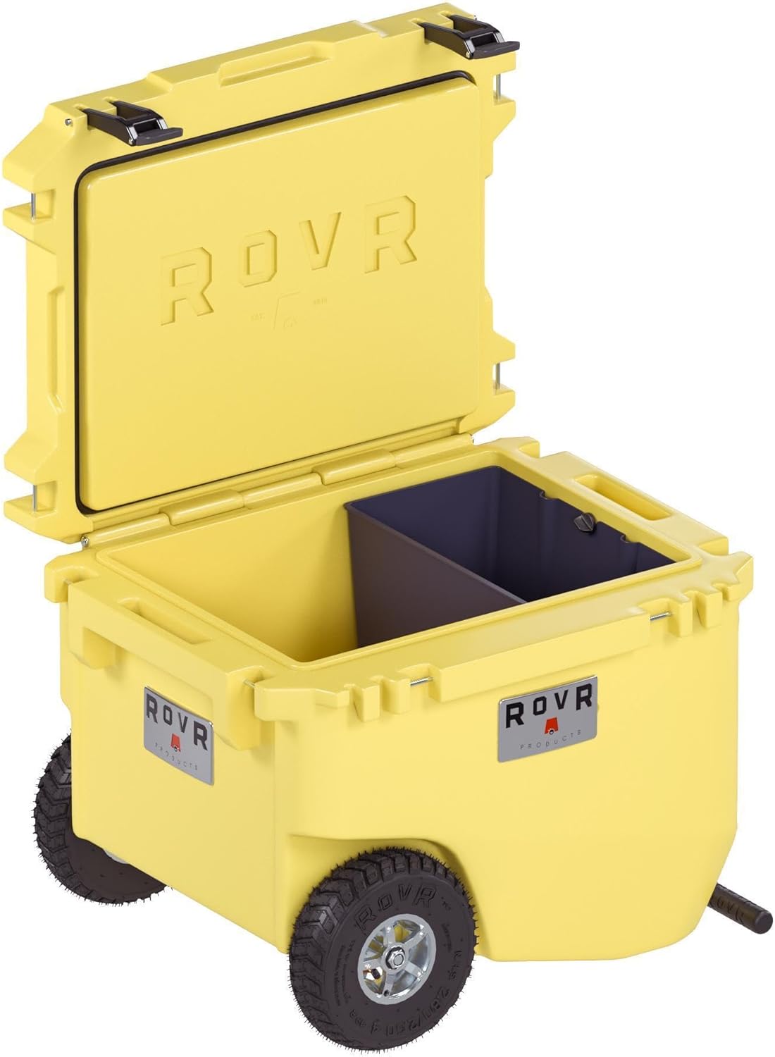 RovR Hard Cooler – Heavy Duty Insulated Cooler Box for Camping, Beach, Travel, Tailgating, Fishing, and Parties, Sunny Side