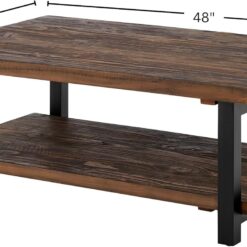 Alaterre Furniture Pomona Rustic Natural 48
