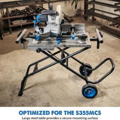 Evolution Power Tools, MCS Stand, Mitering Chop Saw Stand with Powerlift Assist