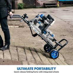 Evolution Power Tools, MCS Stand, Mitering Chop Saw Stand with Powerlift Assist