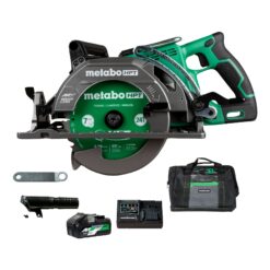 Metabo HPT Multi-Volt 36-volt 4 -Amp 7-1/4-in Brushless Hybrid Capable Cordless Circular saw ( Battery Included )