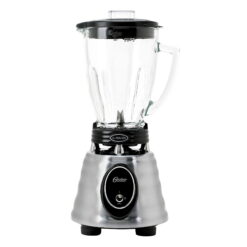 Oster Classic Series Heritage Blender with 6-Cup Glass Jar, Stainless Steel