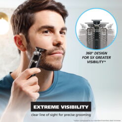 Wahl Pro Series High Visibility Trimmer, Skeleton Style, Lithium Ion Rechargeable, All in One Trimmer for Men, 3023437