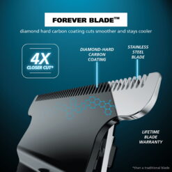 Wahl Pro Series High Visibility Trimmer, Skeleton Style, Lithium Ion Rechargeable, All in One Trimmer for Men, 3023437