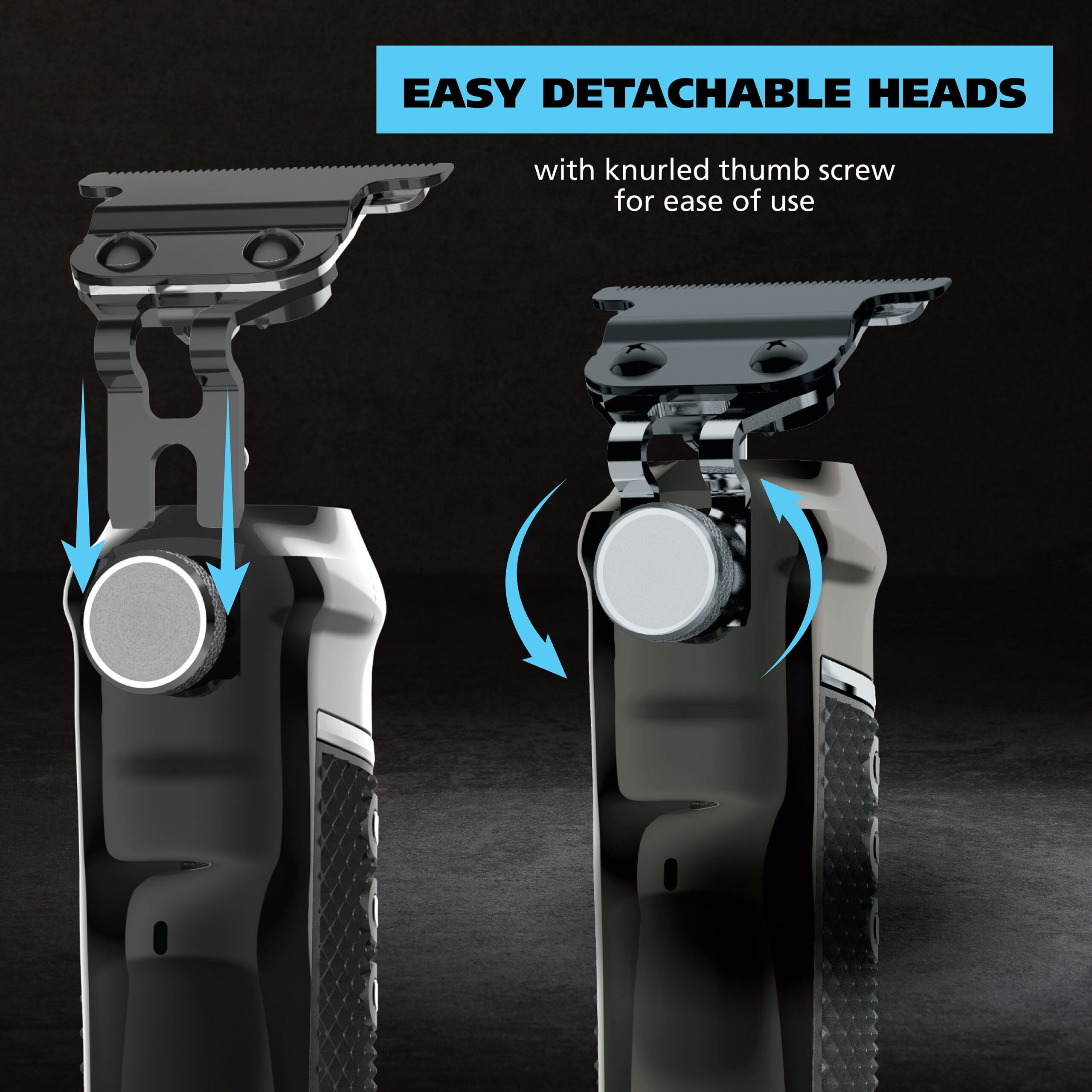 Wahl Pro Series High Visibility Trimmer, Skeleton Style, Lithium Ion Rechargeable, All in One Trimmer for Men, 3023437
