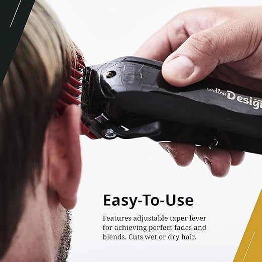 Wahl Professional Cordless Designer Clipper, Lithium-Ion Battery, 100-Minute Run Time, Powerful Rotary Motor