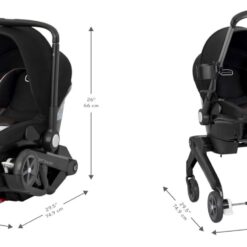 Evenflo Shyft DualRide Infant Car Seat and Stroller Combo (Ayer Pink)