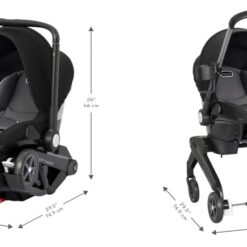 Evenflo Shyft DualRide Infant Car Seat and Stroller Combo (Bryson Blue)