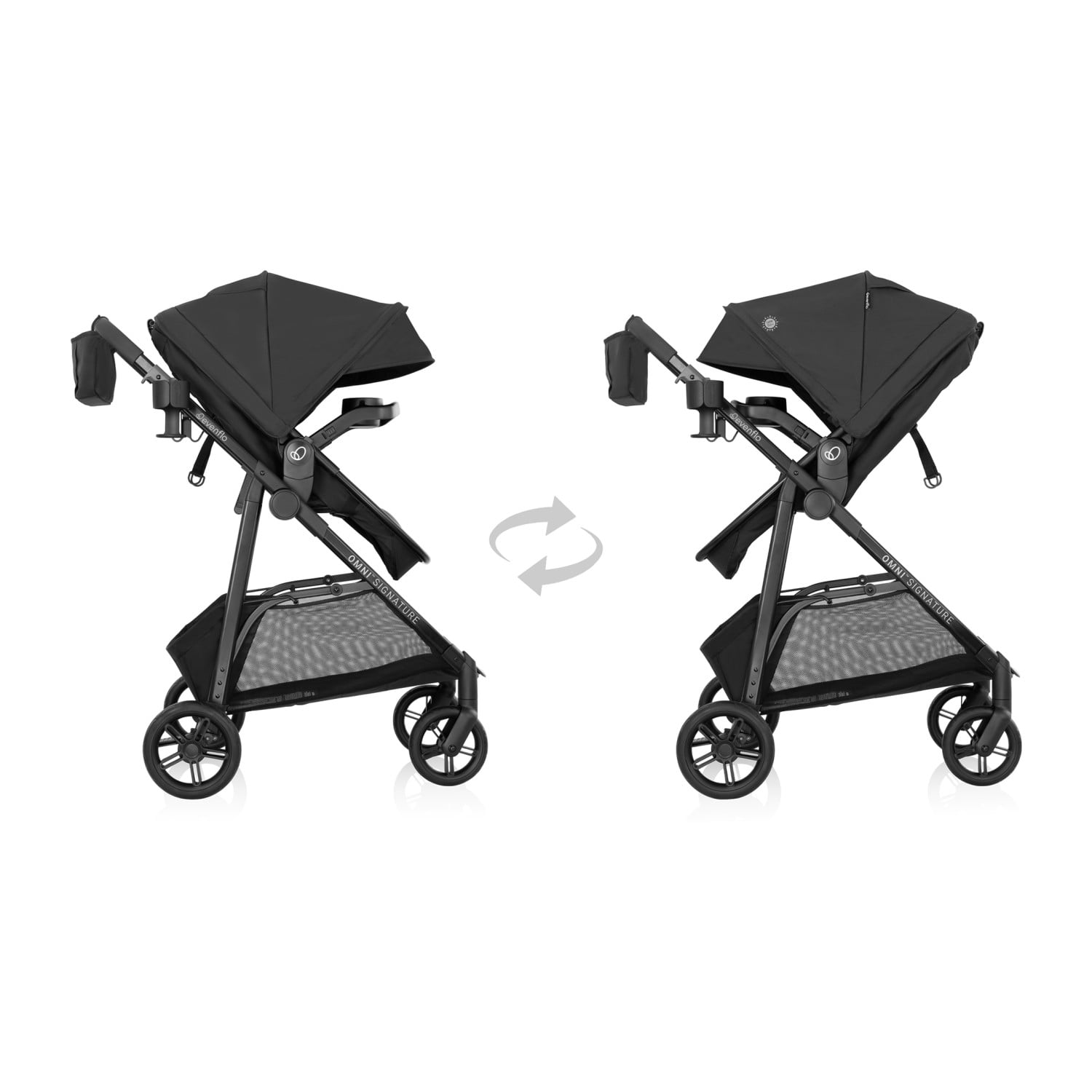 Evenflo Travel System with LiteMax Infant Car Seat - Black