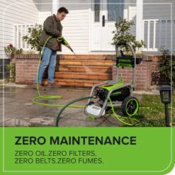 Greenworks Pro Brushless 3000 PSI (CSA Certified) 2.0 GPM Max / 1.1 GPM Electric Pressure Washer