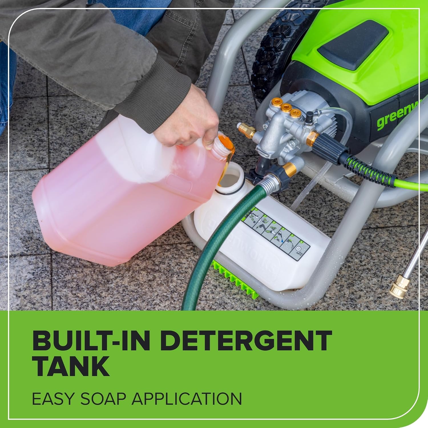 Greenworks Pro Brushless 2700 PSI (CSA Certified) 2.3 GPM Max / 1.2 GPM Electric Pressure Washer