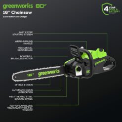 Greenworks 80V 16