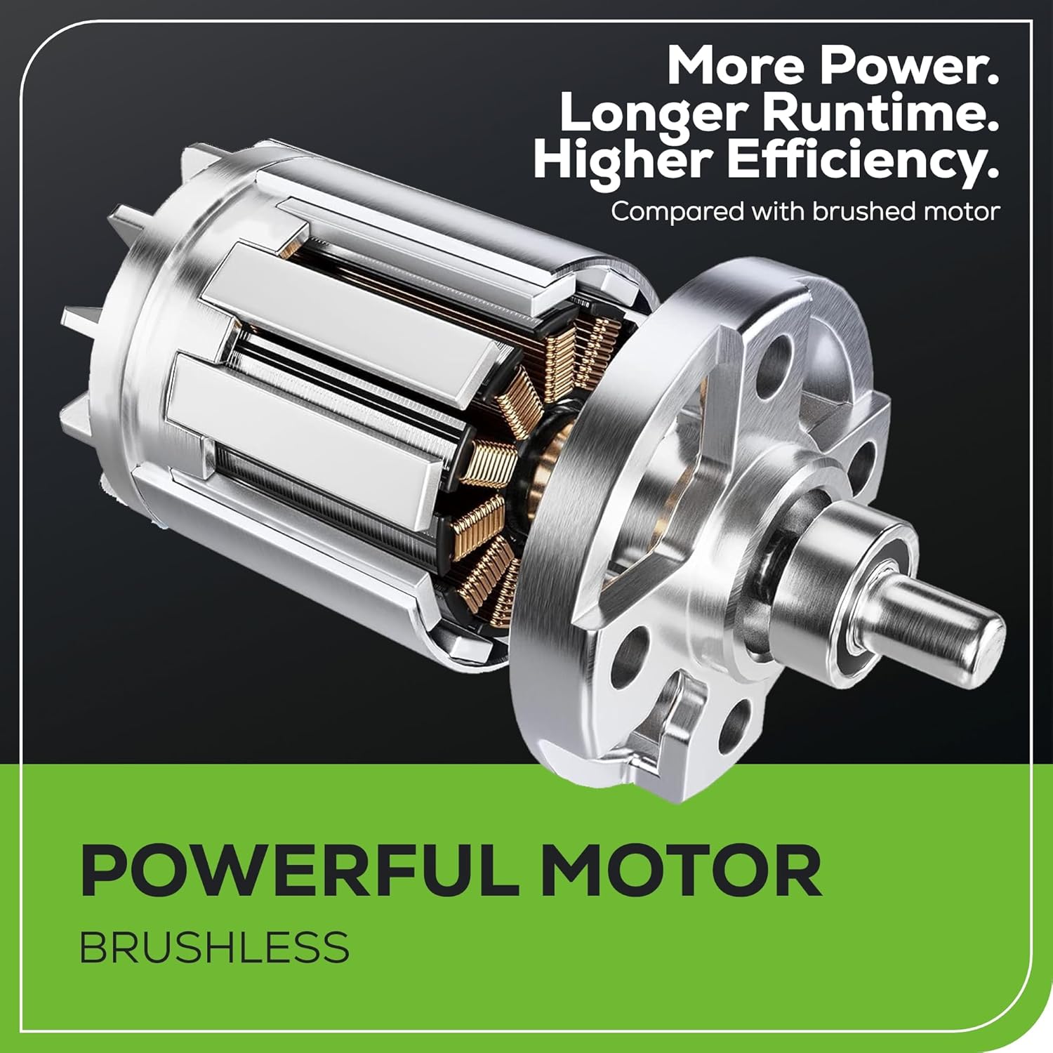 Greenworks 80V 16" Brushless Cordless Chainsaw, 75+ Compatible Tools, 2.5Ah Battery and Charger Included