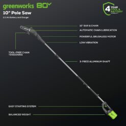 Greenworks 80V 10