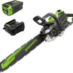 Greenworks 60V 20" Chainsaw, 8.0Ah Battery