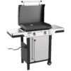 Blackstone ProSeries 2-Burner 22" Propane Omnivore Griddle with Dual Side Shelves