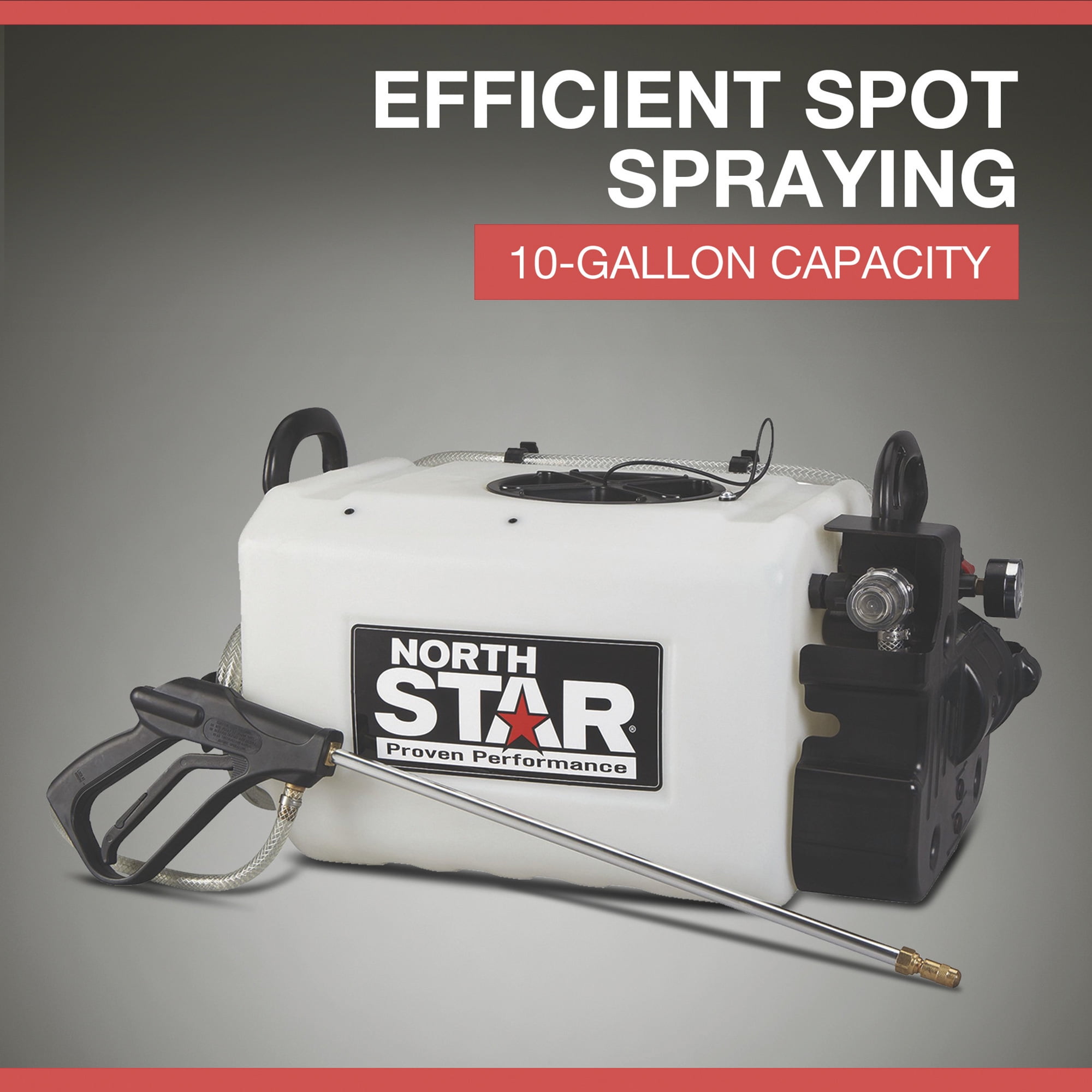 NorthStar ATV Spot Sprayer, 10-Gallon Capacity, 1.1 GPM, 12 Volts