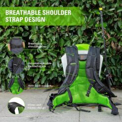 Greenworks 24V 4 Gallon Battery Powered Backpack Sprayer, 2.0Ah Battery and Charger Included