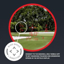 Bushnell Golf Pro X3+ Laser Rangefinder with Wind Speed, Slope & Elements Compensation