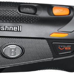Bushnell Golf Tour V6 Laser Rangefinder Patriot Pack – Visual JOLT, Magnetic Mount, 1300-Yard Range, 6x Magnification