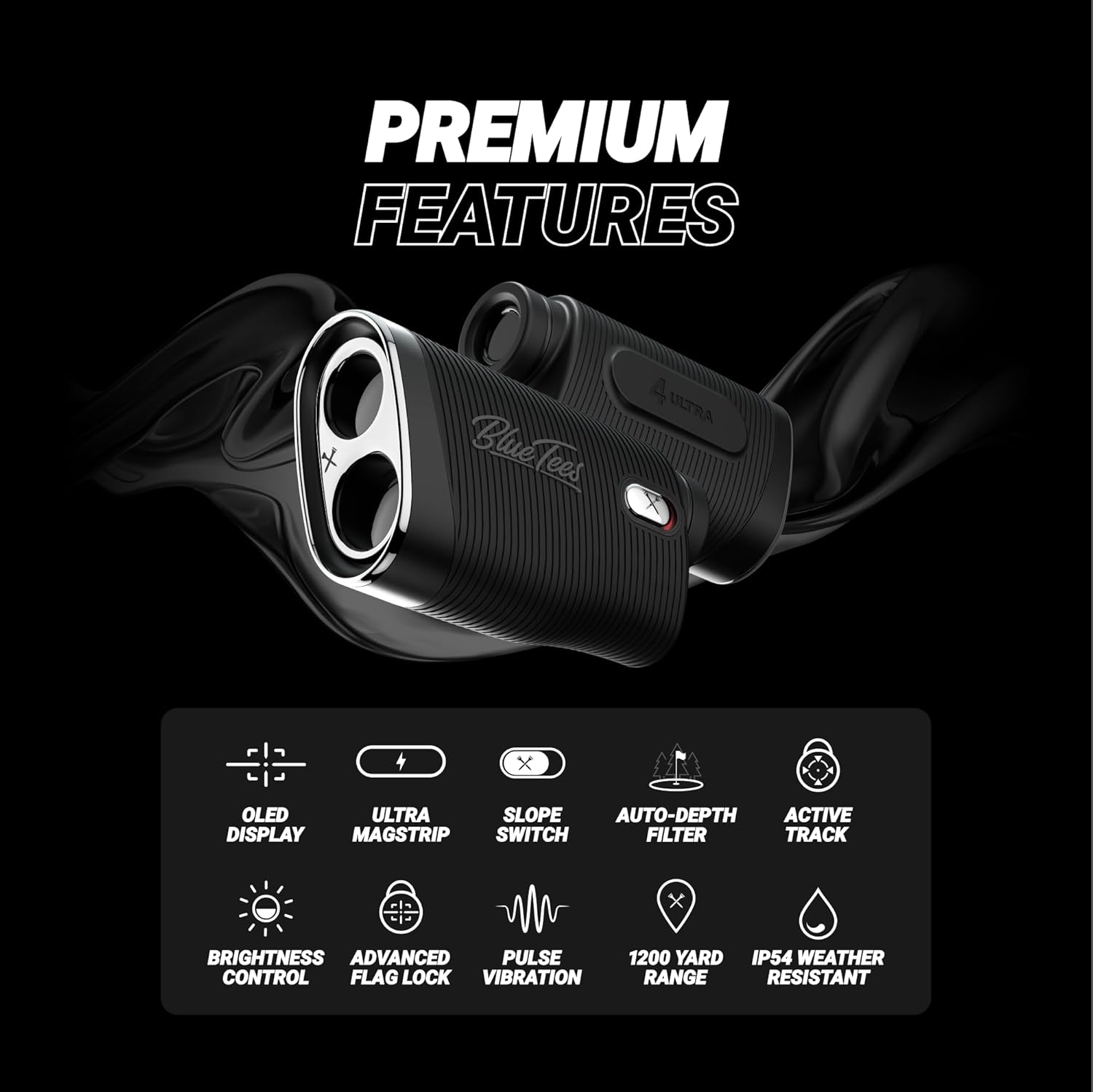 Blue Tees Golf Series 4 ULTRA Golf Rangefinder