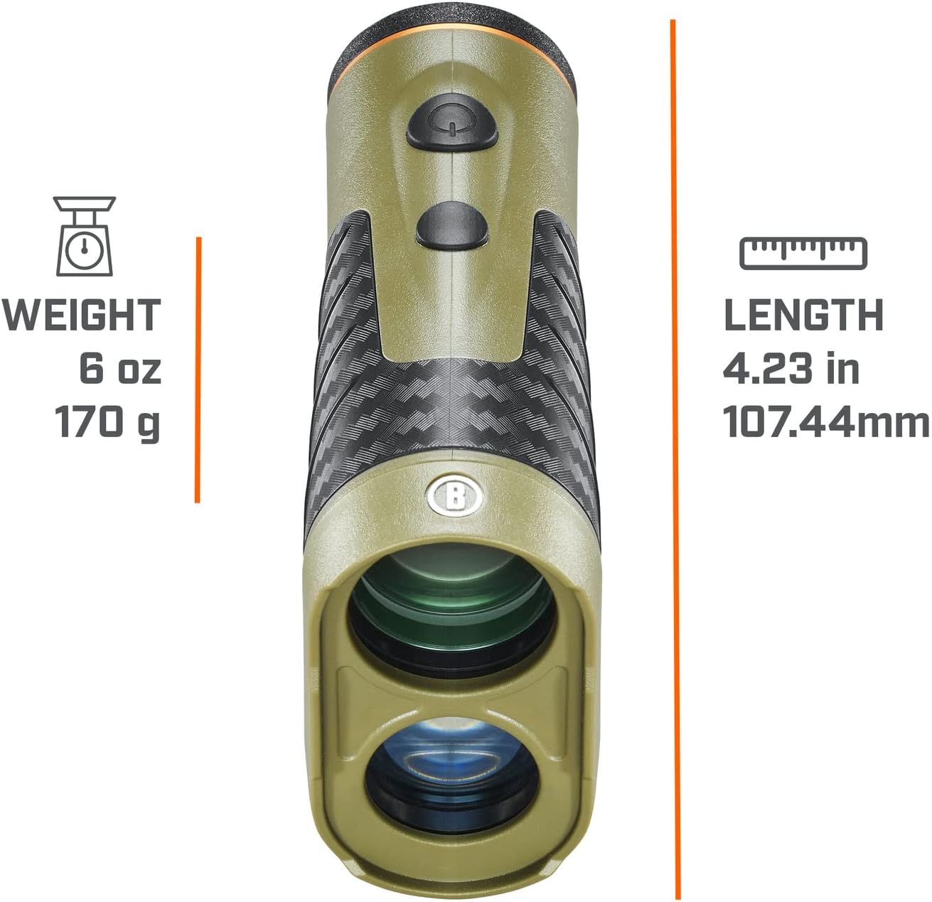 Bushnell Broadhead Hunting Laser Rangefinder 6x24mm Archery Range Finder