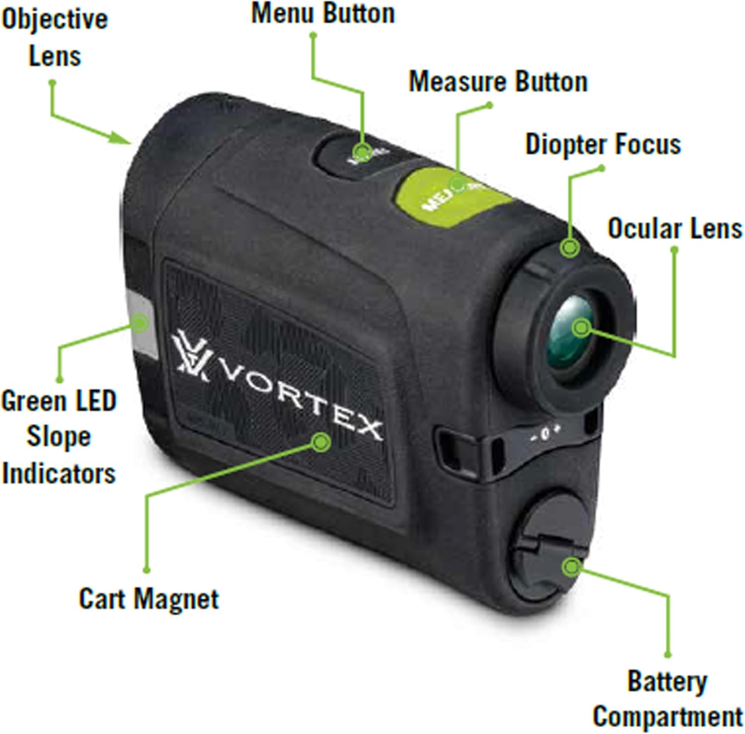 Vortex Optics Anarch Image Stabilized Golf Laser Rangefinder
