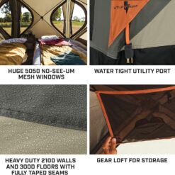 Bushnell Tent | Instant Pop Up 4 Person Hub Style Tents | Best Pop Up Tent