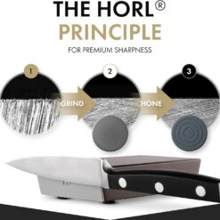HORL 2 Pro Rolling Knife Sharpener - Kitchen Knife Sharpener for Razor Sharp Edges Made in Germany