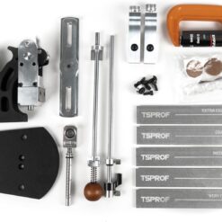 TSPROF Pioneer Sharpening Kit, Knife Sharpener, Knife Sharpening Kit for Kitchen, Folding, Tourist and Multitool Knives
