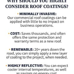 Marlin Coatings Silicone Roof Sealant - Self Leveling - Complete Waterproofing - Easy One Coat Application (5 Gallon, Tan)