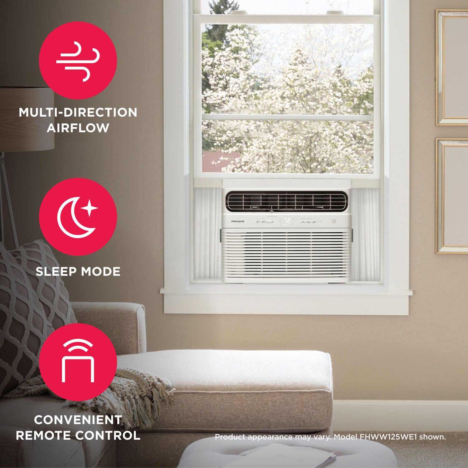 Frigidaire Inverter Medium Room Window Air Conditioner , Remote Included ( 115-Volt , 10000-BTU )
