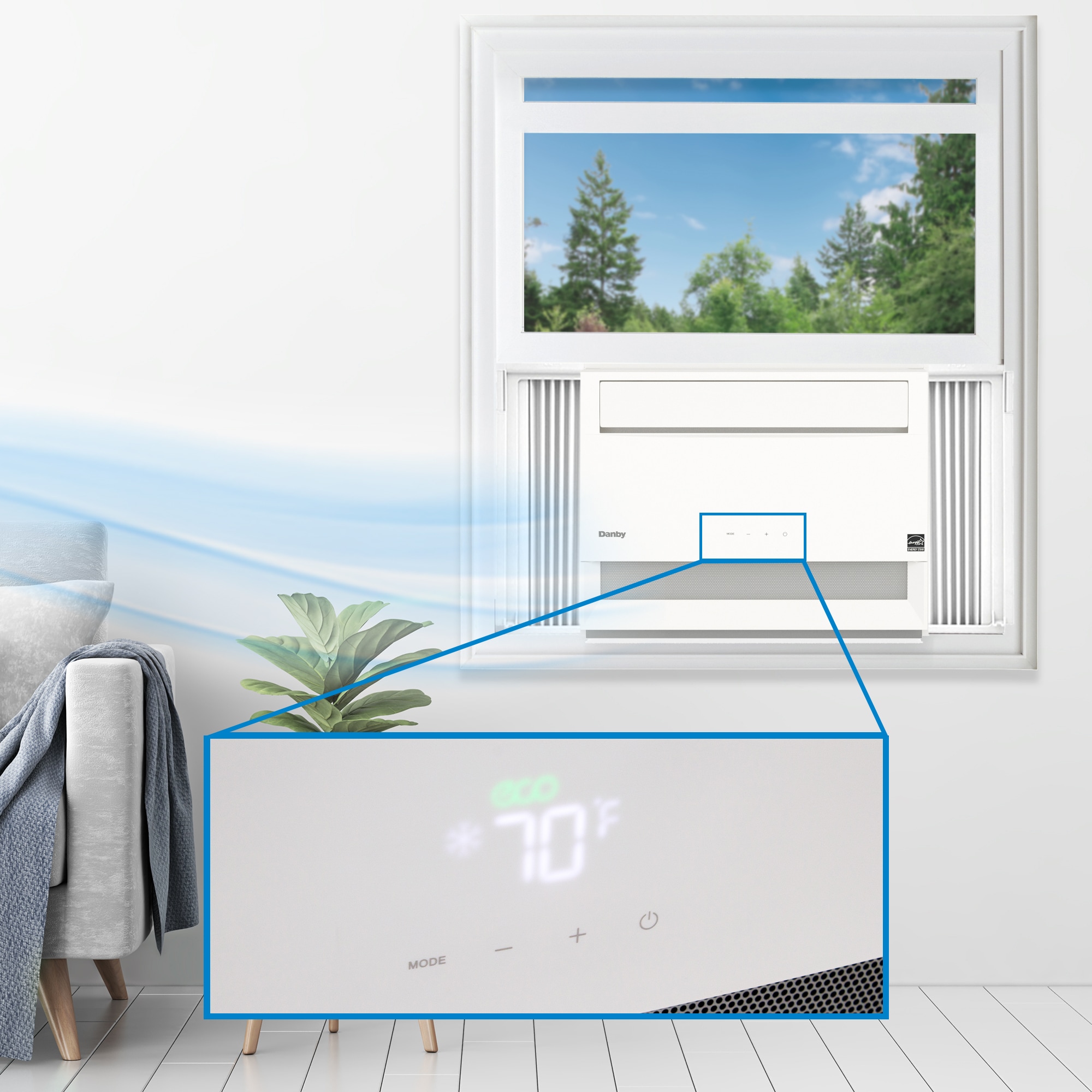 Danby Medium Room Window Air Conditioner , Remote Included ( 115-Volt , 10000-BTU )