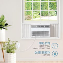 Keystone Inverter Medium Room Window Air Conditioner , Remote Included ( 115-Volt , 10000-BTU )