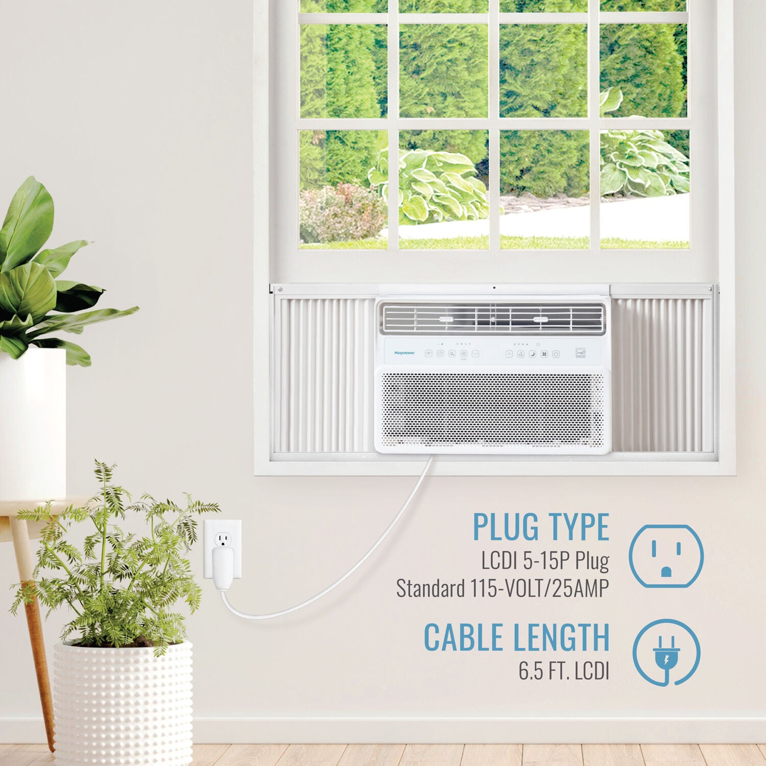 Keystone Inverter Medium Room Window Air Conditioner , Remote Included ( 115-Volt , 10000-BTU )