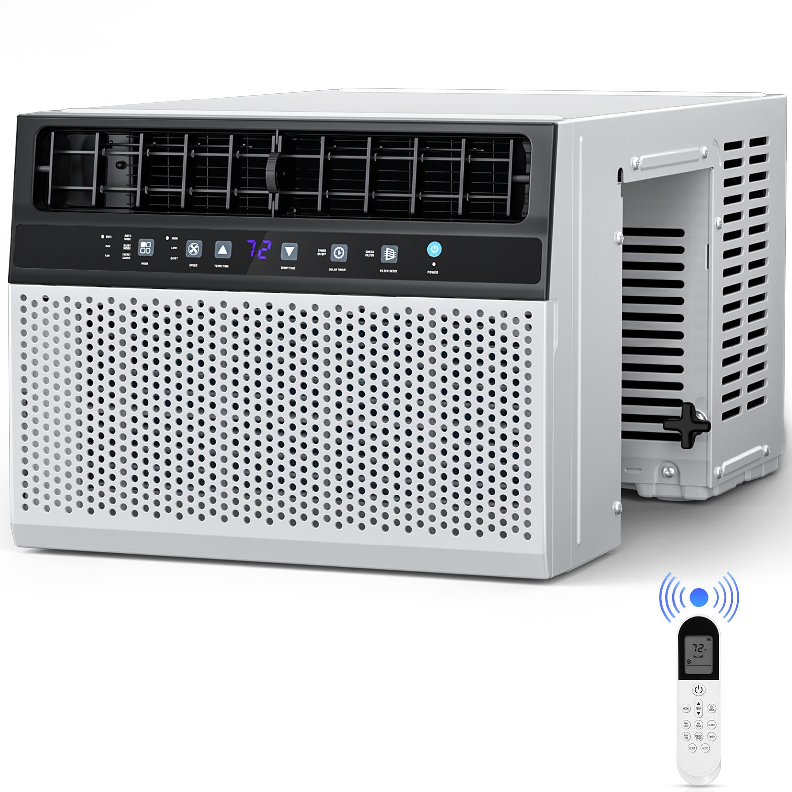 COWSAR Medium Room Window Air Conditioner , Remote Included ( 115-Volt , 10000-BTU )