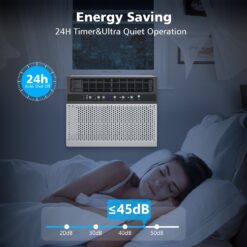 COWSAR Medium Room Window Air Conditioner , Remote Included ( 115-Volt , 10000-BTU )