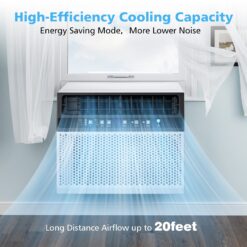 COWSAR Medium Room Window Air Conditioner , Remote Included ( 115-Volt , 10000-BTU )