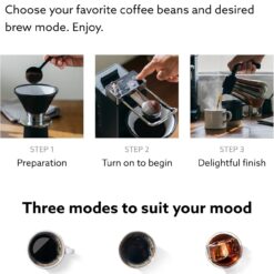BALMUDA The Brew | Automatic Pour Over Coffee Maker | Clear Brewing Method | Precise Temperature Regulation