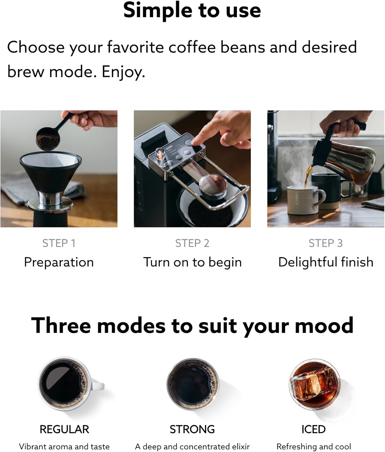 BALMUDA The Brew | Automatic Pour Over Coffee Maker | Clear Brewing Method | Precise Temperature Regulation