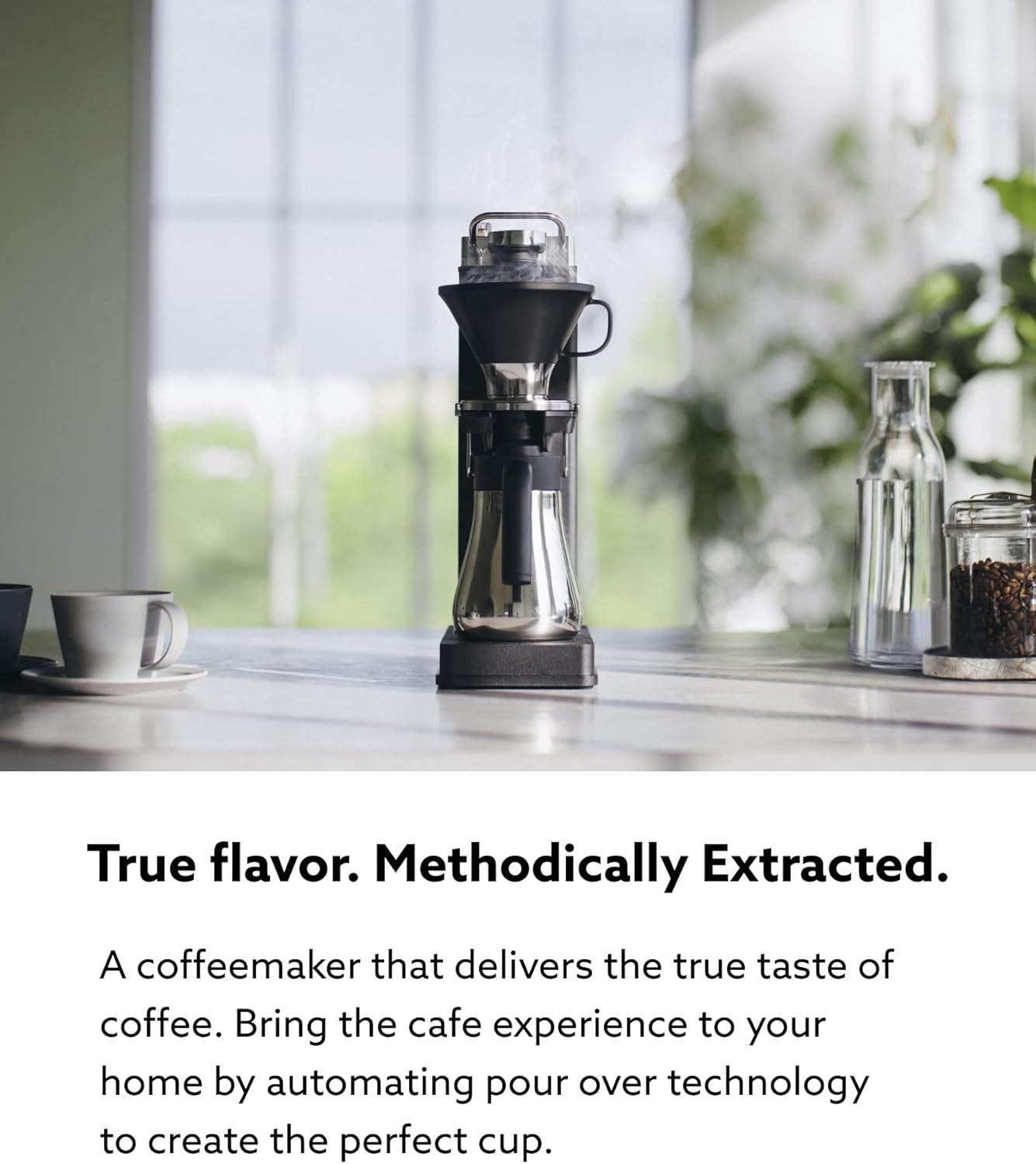 BALMUDA The Brew | Automatic Pour Over Coffee Maker | Clear Brewing Method | Precise Temperature Regulation