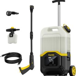 Fanttik NB8 Ultra Cordless Pressure Washer w/4.0 Gal Tank, Max 725PSI Electric Power Washer