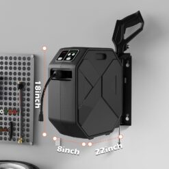 Electric Pressure Washer, 5500 PSI 3.8 GPM Wall Mounted Power Washer, 100 FT Retractable Hose