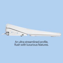 Brondell LS1800-EW Swash Electric Bidet Toilet Seat, Elongated