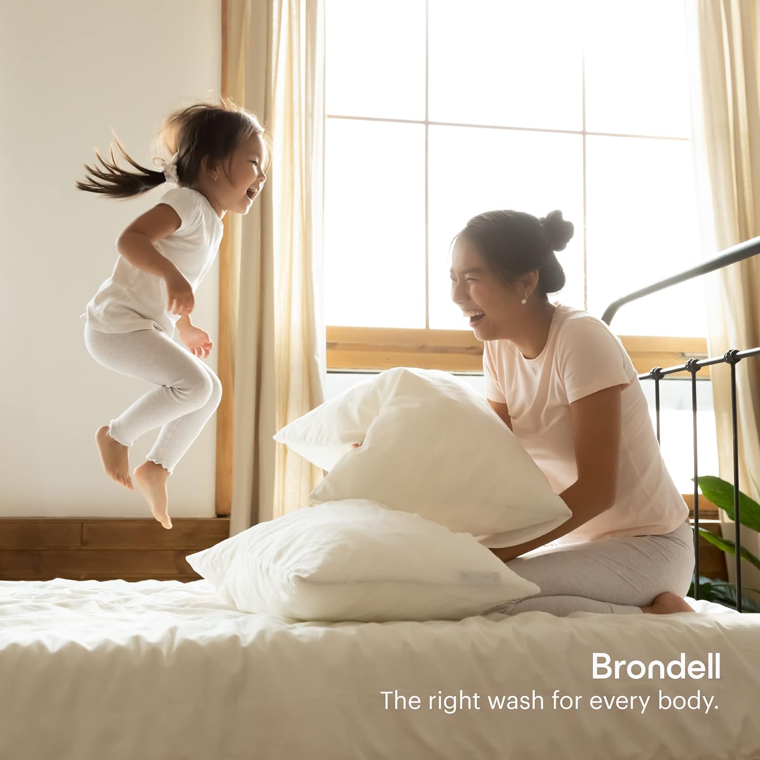 Brondell Bidet Toilet Seat S1400, Smart Toilet Seat, Dual Stainless-Steel, Self-Cleaning Nozzle, Elongated