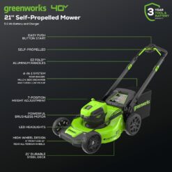 Greenworks 40V 21